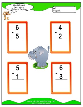 İşlemler yaprak test